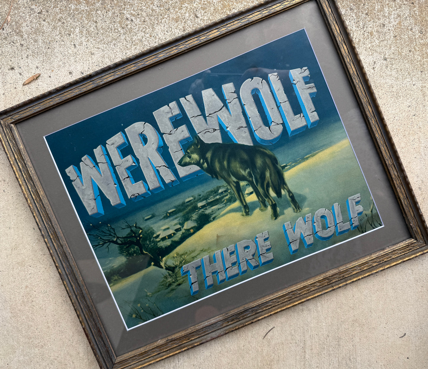 Werewolf. There Wolf.