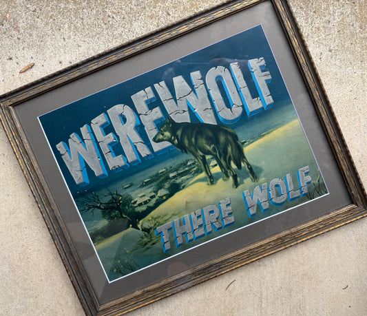 Werewolf. There Wolf.