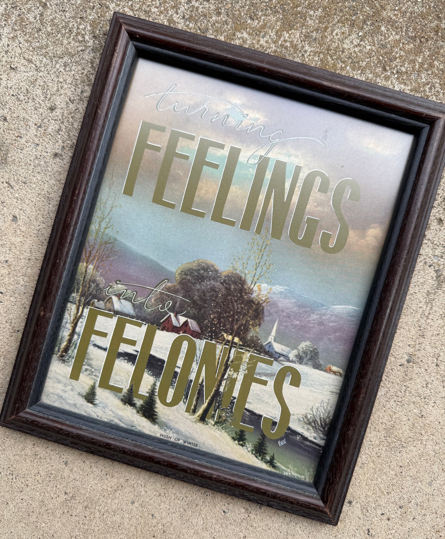 Turning Feelings into Felonies